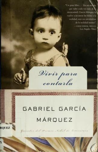 Portada de Vivir para contarla