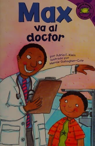 Portada de Max va al doctor =