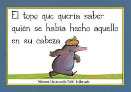 Portada de El topo que quería saber quién se había hecho aquello en su cabeza