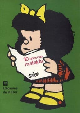 Portada de 10 años con Mafalda