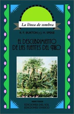 Portada de Descubrimiento de las fuentes del Nilo, El