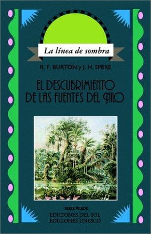 Portada de Descubrimiento de las fuentes del Nilo, El