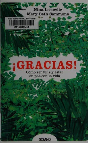 Portada de ¡Gracias!