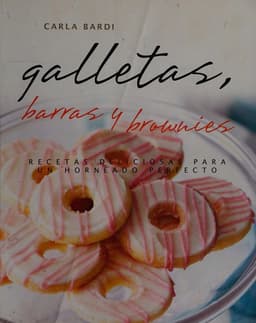 Portada de Galletas, barras y Brownies