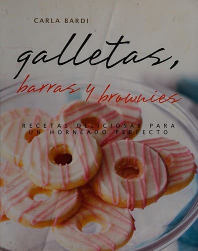 Portada de Galletas, barras y Brownies