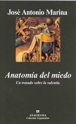 Portada de Anatomía del miedo