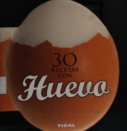 Portada de 30 recetas  con huevo