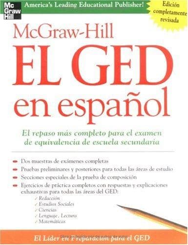 Portada de McGraw-Hill el GED en español