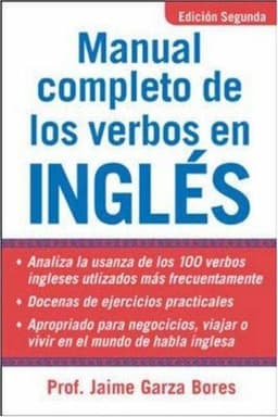 Portada de Manual completo de los verbos en ingles