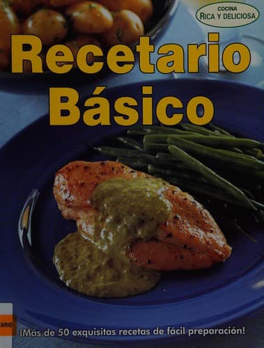 Portada de Recetario básico
