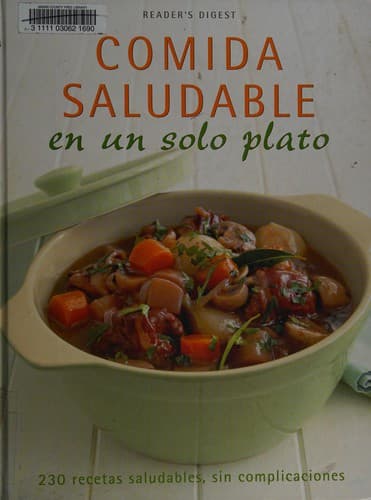 Portada de Comida saludable en un solo plato