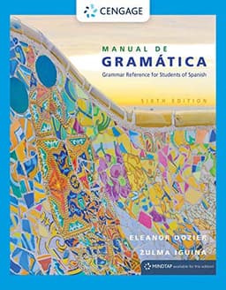Portada de Manual de gramática