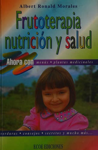 Portada de Frutoterapia, nutrición y salud