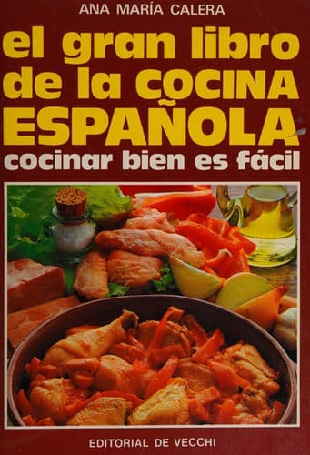 Portada de El gran libro de la cocina española