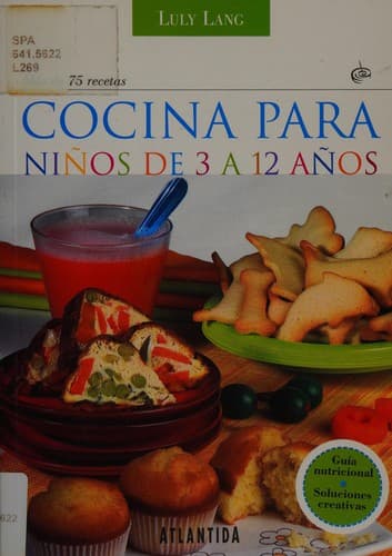 Portada de Cocina parar Niños de 3 a 12 años