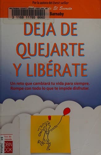 Portada de Deja de quejarte y libérate