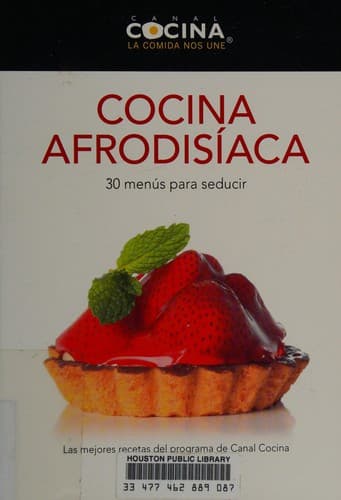 Portada de Cocina afrodisíaca