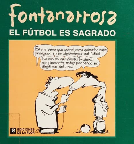 Portada de El fútbol es sagrado