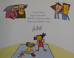 Portada de Lila tiene un hermanito