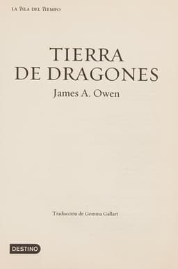 Portada de Tierra de dragones