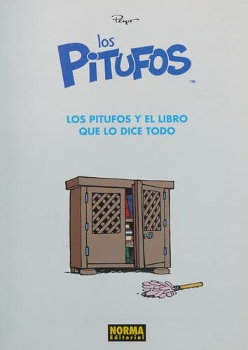 Portada de Los pitufos y el libro que lo dice todo
