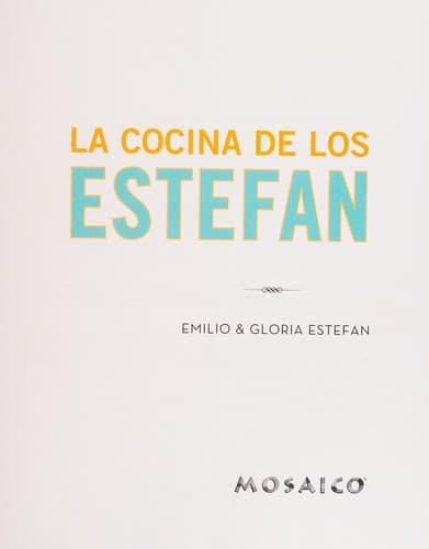 Portada de La cocina de los Estefan