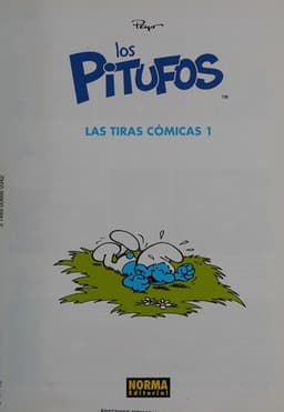 Portada de Los pitufos