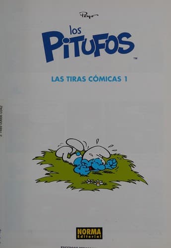 Portada de Los pitufos