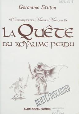 Portada de El reino perdido