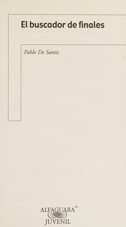 Portada de El buscador de finales