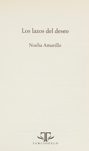 Portada de Los lazos del deseo