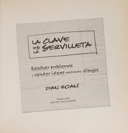Portada de La clave es la servilleta