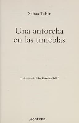 Portada de Antorcha en las Tinieblas