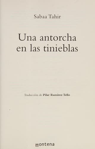 Portada de Antorcha en las Tinieblas