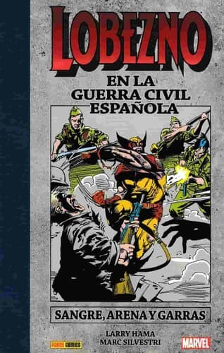 Portada de Lobezno en la Guerra Civil española