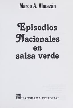 Portada de Episodios Nacionales en Salsa Verde