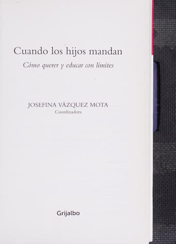 Portada de Cuando los hijos mandan