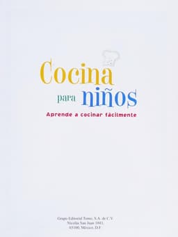 Portada de Cocina para niños