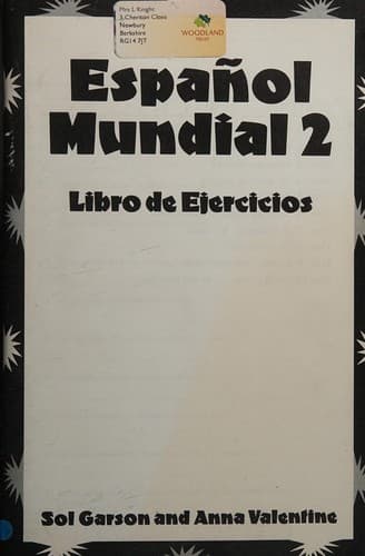 Portada de Español mundial 2.