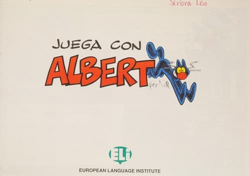 Portada de Juega Con Albert