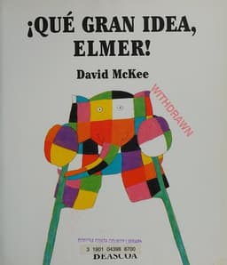 Portada de Qué gran idea, Elmer!
