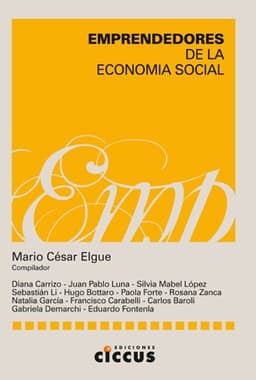 Portada de Emprendedores de la economía social