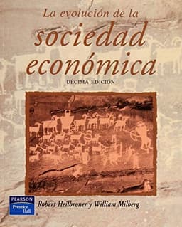 Portada de La evolución de la sociedad económica.