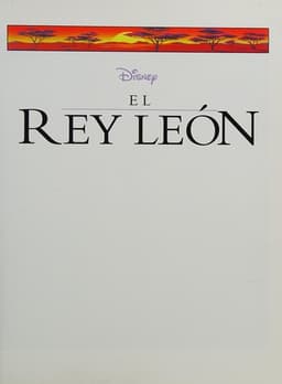 Portada de El rey león