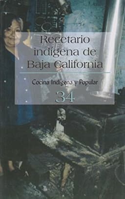 Portada de Recetario indígena de Baja California