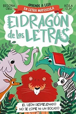 Portada de Dragón de Las Letras 2. la Leona Elena y Su Despeinada Melena