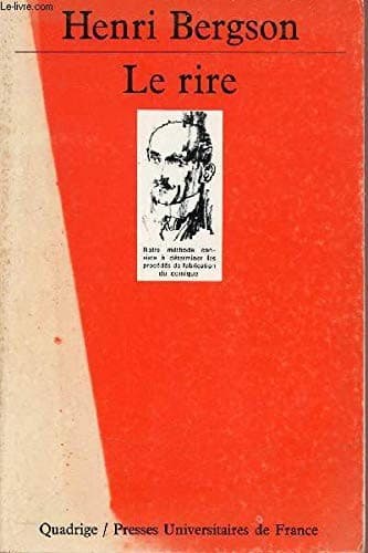 Portada de Le rire; essai sur la signification du comique