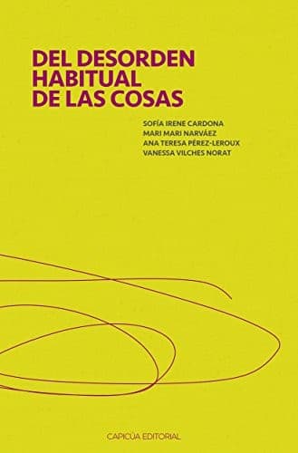 Portada de Del desorden habitual de las cosas