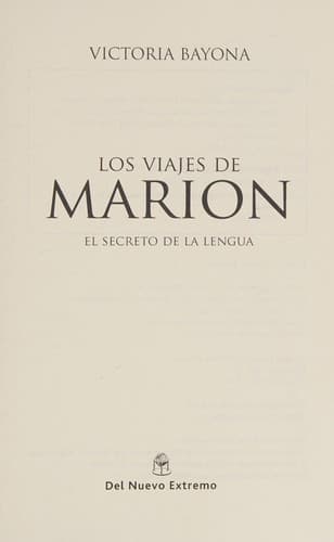 Portada de Los Viajes de Marion