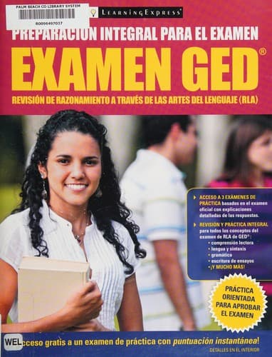 Portada de Revisión del examen de razonamiento a través de las artes del lenguaje (RLA) de GED